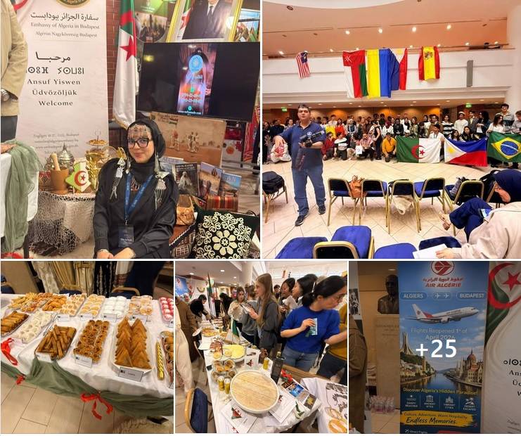 شاركت سفارة الجزائر في بودابست في فعاليات الدورة الثالثة لـ“يوم التواصل الثقافي” الذي نظمته جامعة ELTE المجرية