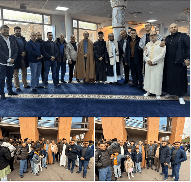 In an atmosphere of joy and celebration on the occasion of Eid al-Fitr
