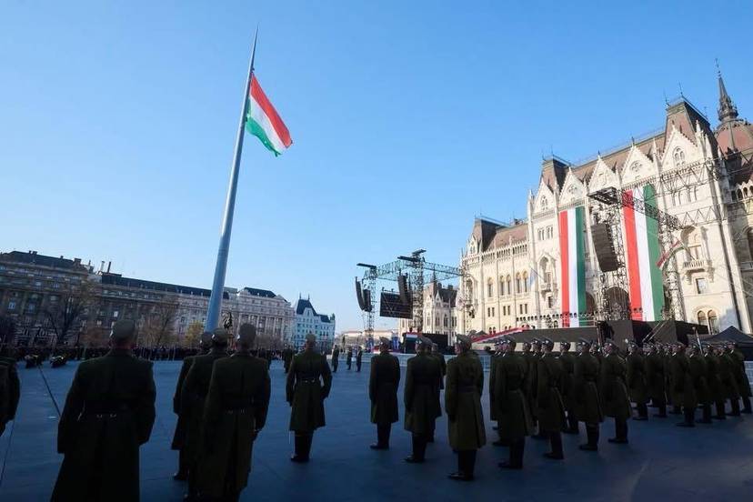Mr. Adel Talbi, the Ambassador of Algeria to Budapest, participated in the official commemoration of the Hungarian Revolution and War of Independence (1848-1849).